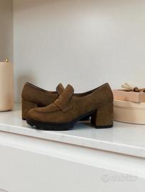 Mocassino donna in camoscio 38.5