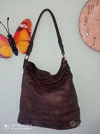 Borsa spalla hobo Timberland pelle grigia - Ottime