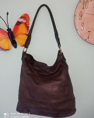 Borsa spalla hobo Timberland pelle grigia - Ottime