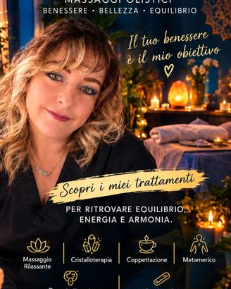 operatrice olistica - massaggio professionale