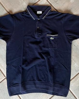 Polo Lacoste Classic Fit Blu Navy Tg. M