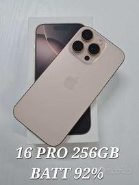 APPLE IPHONE 16 PRO 256GB DESERT TITANIUM