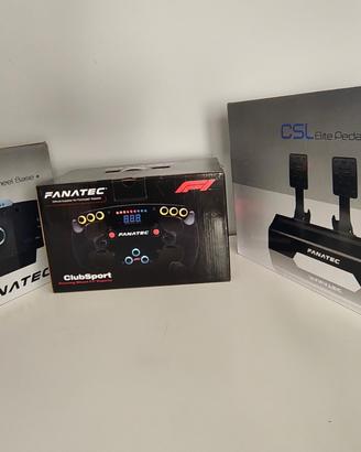 Kit Fanatec Completo PS4/PS5/PC - CSL Elite + Club