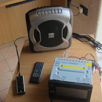 AUTORADIO-NAVIG 2 DIN+SUB-WOOFER ALPINE X AUTO 50C