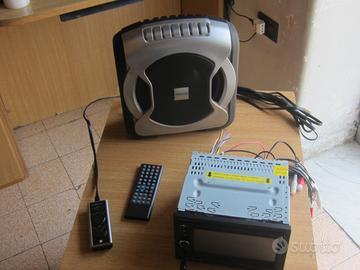 AUTORADIO-NAVIG 2 DIN+SUB-WOOFER ALPINE X AUTO 50C