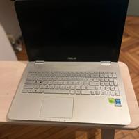 Laptop ASUS 15.6” - i7- 16 gb ram- grigio