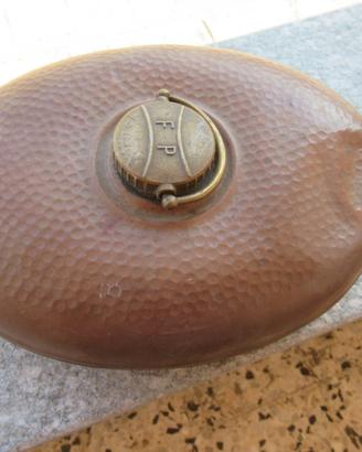 Vecchia boule in rame battuto