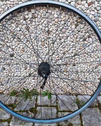 Ruota MTB 26 Shimano Deore LX / Mavic X138