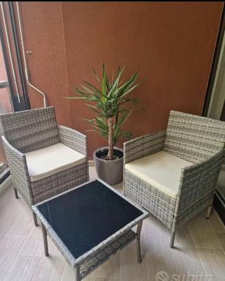 Set da terrazzo giardino