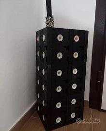 porta ombrelli contenitore vhs