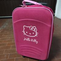 Zaino trolley hello Kitty con astuccio 