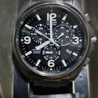 Citizien Field Super Titanio Quadrante Nero