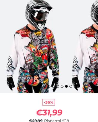 o' neil pantaloni + maglia NUOVI CON CARTELLINO tg