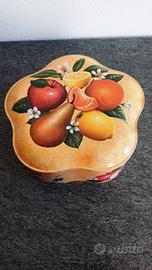 Contenitore in latta Balocco vintage