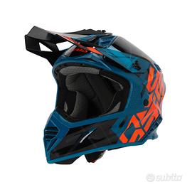 Casco Acerbis X-Track blu arancione TG.L