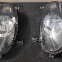 Coppia fari Nissan Micra originali fondo nero