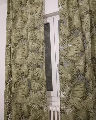 Tenda Tropic Verde , passanti nascosti 140 x 195cm