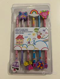 Set matite con gommine