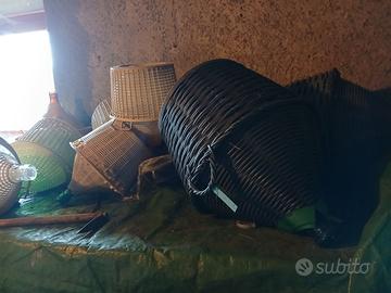 10 Damigiane varie dimensioni