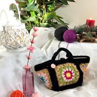Borsa fatto a mano ad uncinetto