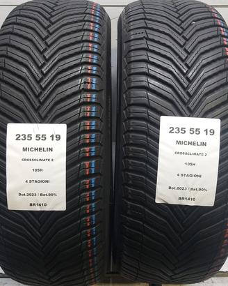 2 GOMME 235 55 19 MICHELIN BR1410