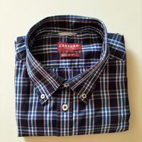 Camicia uomo manica corta Carrera tessuto quadri L