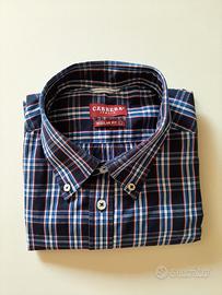 Camicia uomo manica corta Carrera tessuto quadri L