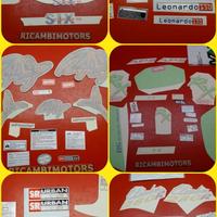 SERIE DECALCO ADESIVI DECALCOMANIE APRILIA 3