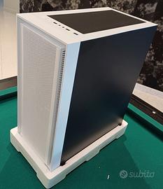 Case marsgaminga atx personalizzato nero e bianco