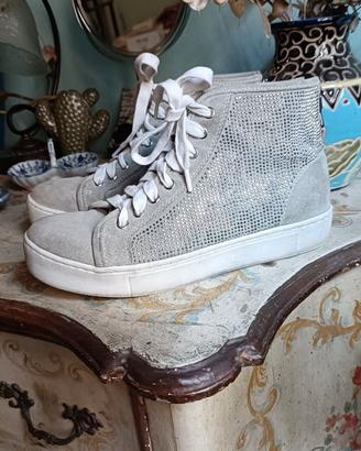 Sneakers alte scamosciate n.36