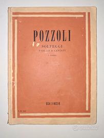 Libro Pozzoli solfeggio