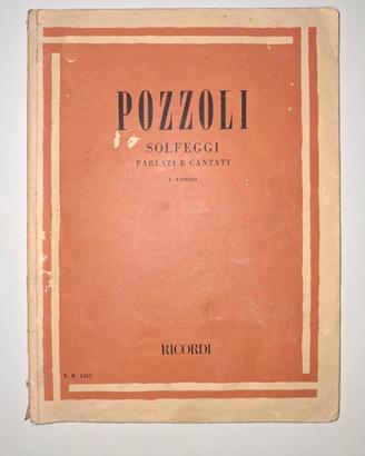 Libro Pozzoli solfeggio