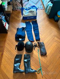 Kit completo equitazione da bambina