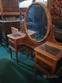 toletta italiana in mogano