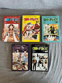 One Piece prima edizione 2-3-4-5-6 Star Comics