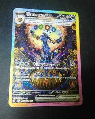 carte pokemon umbreon ex evo prismatiche