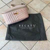 Marsupio rosa in pelle, Becatò, Nuovo