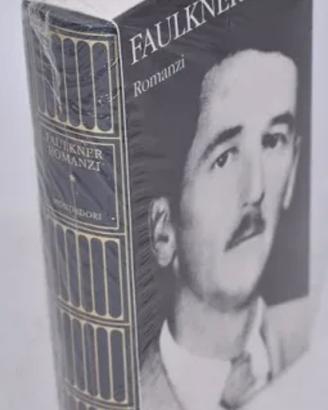 LIBRO MERIDIANI MONDADORI FAULKNER ROMANZI