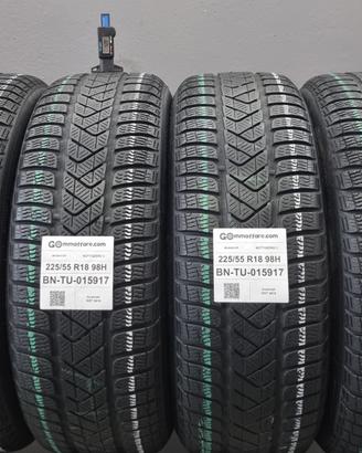 4 Pneumatici 225/55 R18 Pirelli Sottozero 3