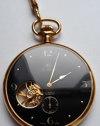 Orologio uomo da tasca Pierre Chatelain - anni '80