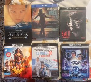 Dvd e bluray 4k vari