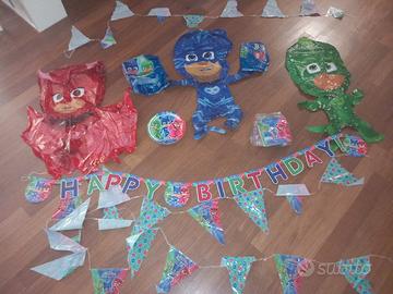 materiale per feste Pjmask Superpigiamini 