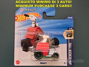 Hot Wheels Snoopy