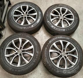 Cerchi lega e Gomme invernali Michelin 215 65 17