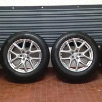 SET GOMME PIRELLI + CERCHI R18 ORIGINALI VOLVO