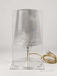 Lampada da tavolo Kartell in plexiglass trasparent