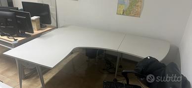 Scrivanie angolari (3 pezzi)