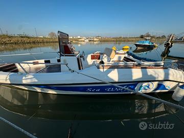 Sea wolf open 530 open barca americana anni 60/70