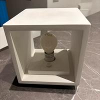 Lampada in gesso Rossini 14x14x14