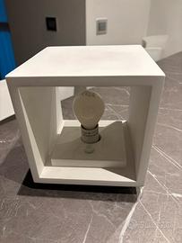 Lampada in gesso Rossini 14x14x14